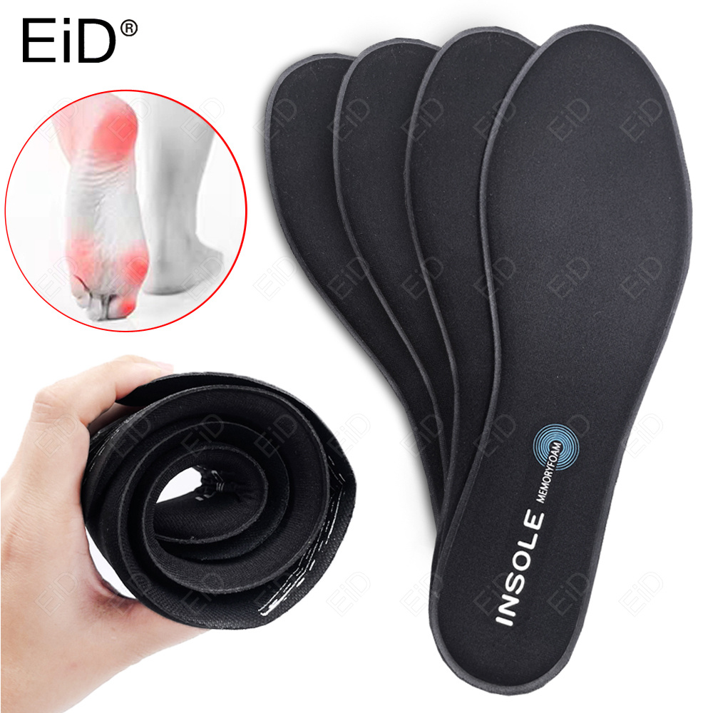 Men Shoes Eid - 1 คู่หน่วยความจําโฟมกีฬานุ่ม Insoles สําหรับฟุต Orthopedic Pad