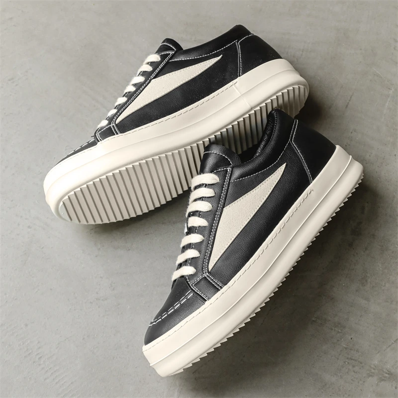 Men Shoes Trainers - แฟชั่นรองเท้าผ้าใบผู้ชายสไตล์สตรีทสำหรับผู้ชายรองเท้าเทรนเนอร์ระบายอากาศได้ดีกีฬาลำลองรองเท้าเทนนิสซาปาติญ่า ฮอมเบอร์