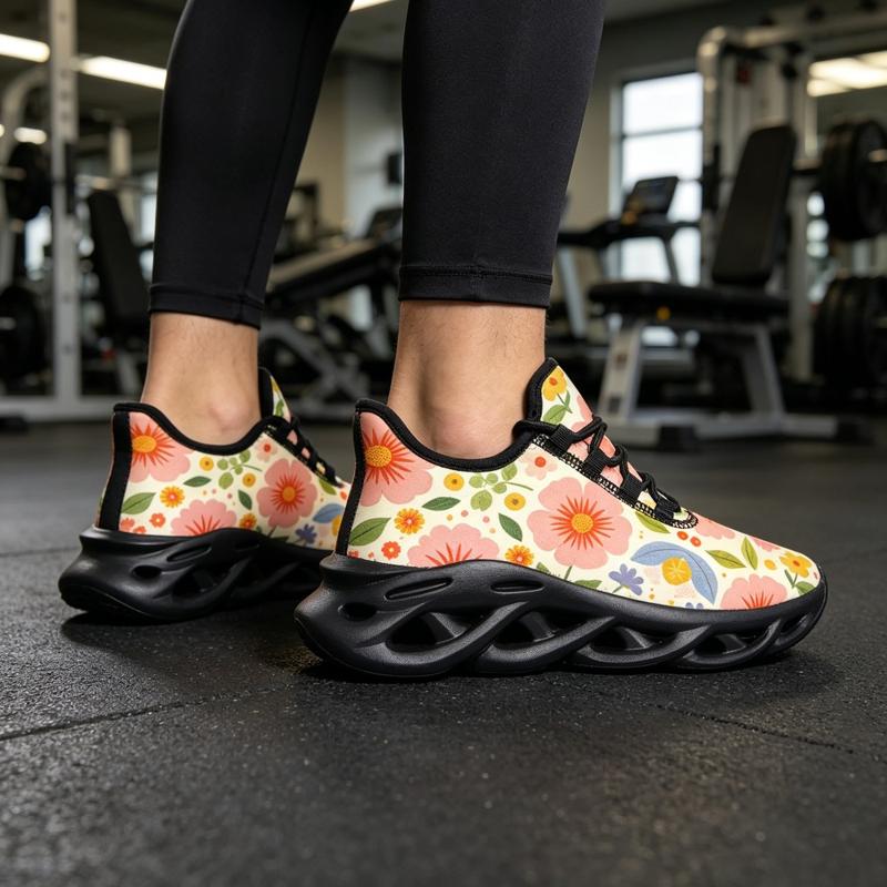 Men'S Shoes For Gym - รองเท้าวิ่งสำหรับสุภาพสตรีและสุภาพบุรุษ รองเท้ากีฬาที่มีน้ำหนักเบาและดูดซับแรงกระแทก เหมาะสำหรับการวิ่งจ๊อกกิ้ง ยิม และการสวมใส่ในชีวิตประจำวัน