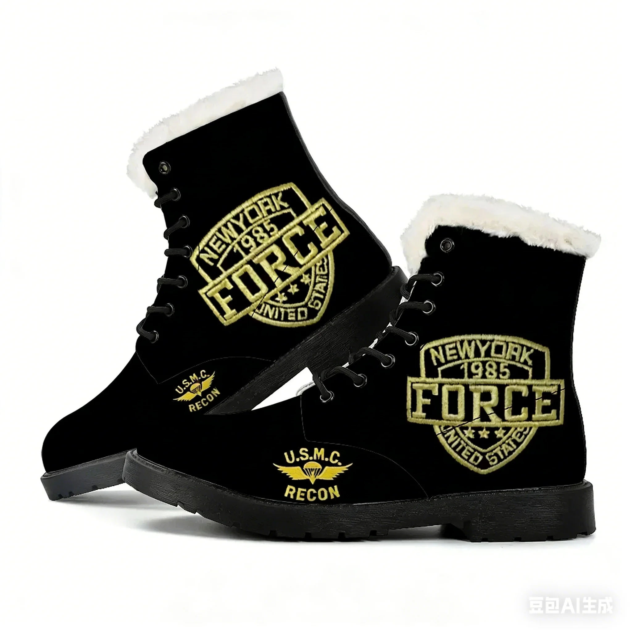 Men'S Shoes York - นิวยอร์กฟอร์ซ 1985 สหรัฐอเมริกา รองเท้าบูทผ้ากำมะหยี่ รองเท้าบุรุษ รองเท้าสตรี