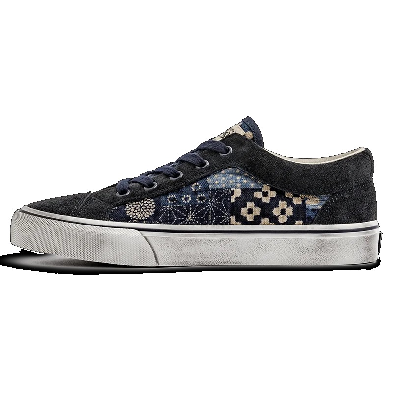 Men'S Shoes Japanese Brand - รองเท้าผ้าใบผู้ชายสไตล์ญี่ปุ่นย้อนยุค พิมพ์ลาย ดีไซน์เนอร์แบรนด์ รองเท้าผ้าใบผู้ชายแบบโบราณ