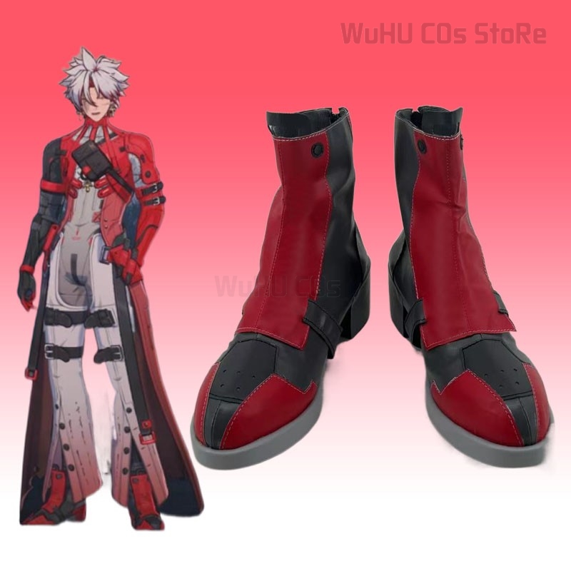 Men Shoes Japan - เกม Wuthering คลื่นรอยแผลเป็นคอสเพลย์รองเท้าใหม่รอยแผลเป็นรองเท้าหนัง Pu รองเท้าผู้หญิงผู้ชายฮาโลวีน Party