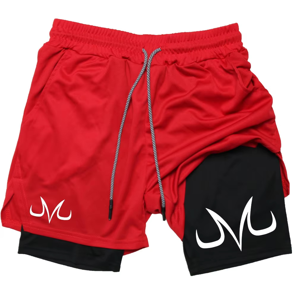 Men'S Shoes Good For Running - กางเกงขาสั้นออกกำลังกายลายการ์ตูนโทจิสำหรับผู้ชาย กางเกงกีฬาลำลองสำหรับยิม วิ่ง ออกกำลังกาย ผ้าตาข่าย 2