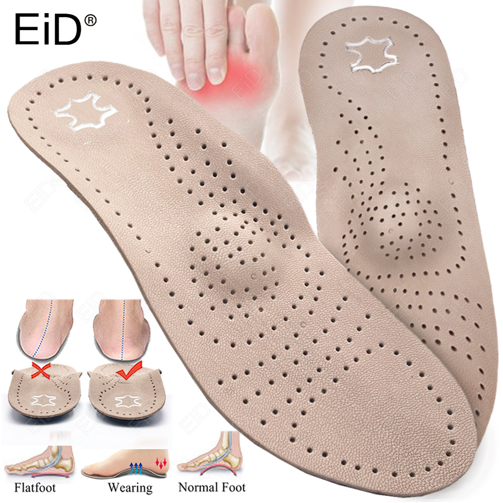 Men Shoes Eid - EiD ของแท้หนังพื้นรองเท้า Orthotic Orthopedic แบนเท้าสุขภาพรองเท้าสำหรับใส่รองเท้า Arch