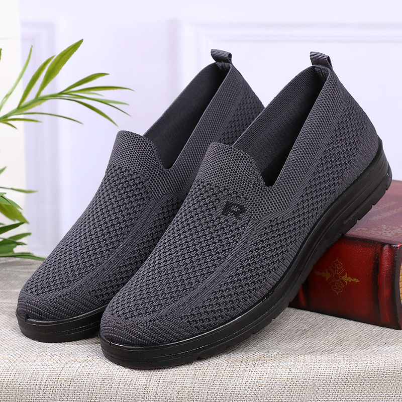 Men Shoes Clearance - รองเท้าผ้าใบลำลองระงับกลิ่นกายสำหรับผู้ชาย ฤดูร้อน น้ำหนักเบา ระบายอากาศได้ดี ราคาไม่แพง จัดส่งฟรี