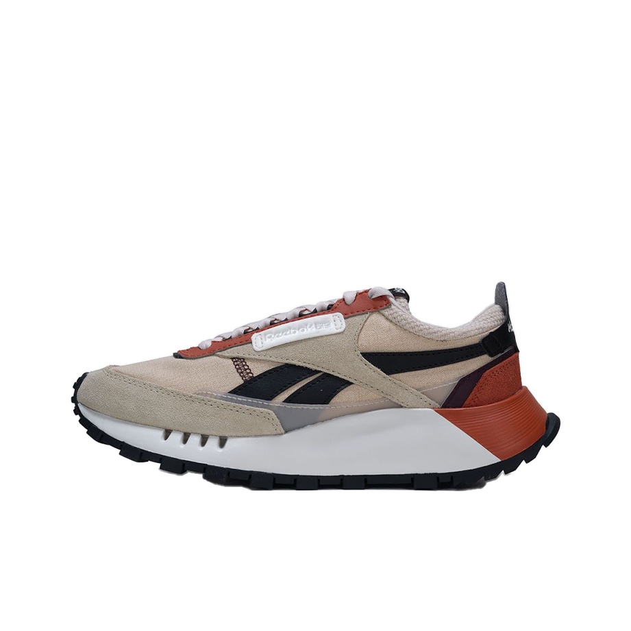 Men Shoes Reebok - รองเท้าวิ่งรีบ็อค รุ่นยูนิเซ็กส์ ทรงโลว์ท็อป สีคากี 100222341