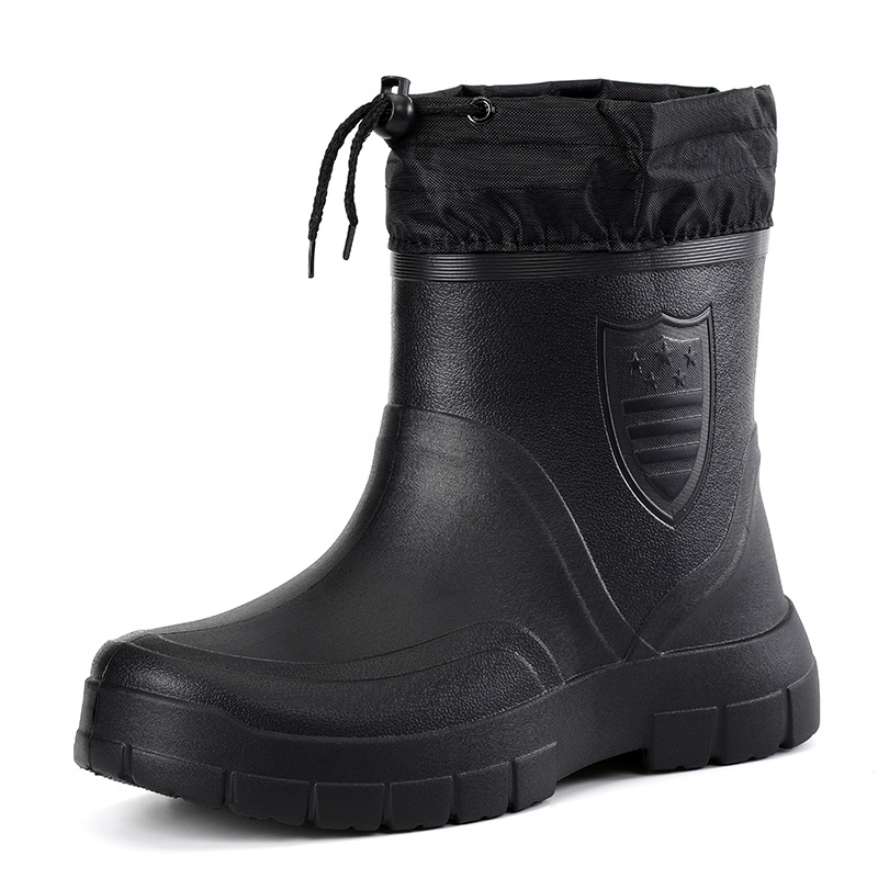 Men'S Shoes Cole Haan - อเนกประสงค์ผู้ชายรองเท้ากันฝนกันน้ํากลางแจ้งน้ําหนักเบารองเท้ากํามะหยี่แฟชั่นรองเท้าสั้นสบายๆชายรองเท้าน้ํา 2025