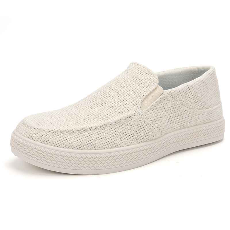 Men'S Shoes Cole Haan - รองเท้าโลฟเฟอร์ผ้าลินินสำหรับผู้ชาย ระบายอากาศได้ดี หน้าผ้าทอ ทนทานต่อการสึกหรอ พื้นรองเท้าทำจากยาง เหมาะสำหรับใส่เดินเล่นในชีวิตประจำวัน