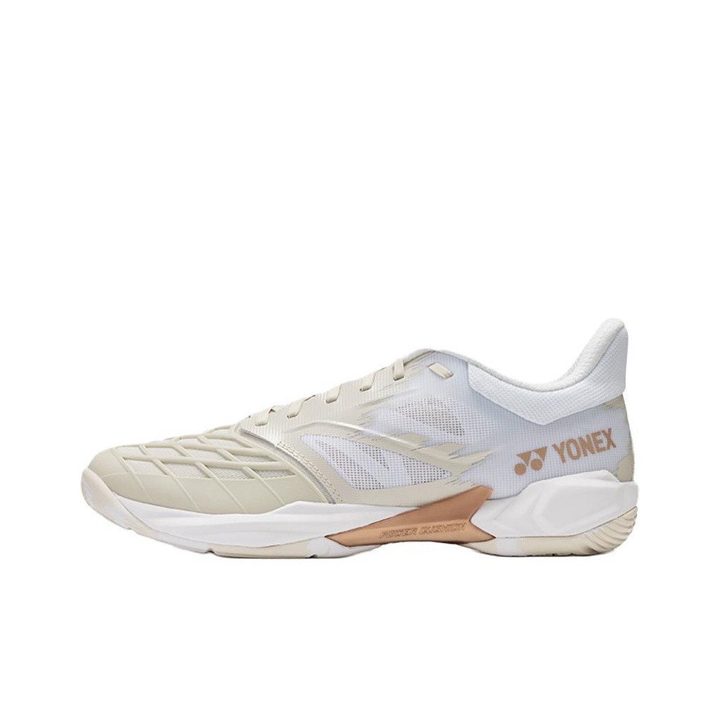 Men'S Shoes Yonex Badminton - รองเท้าแบดมินตัน YONEX รุ่น SHB-CD3EX LBE สีเบจอ่อน