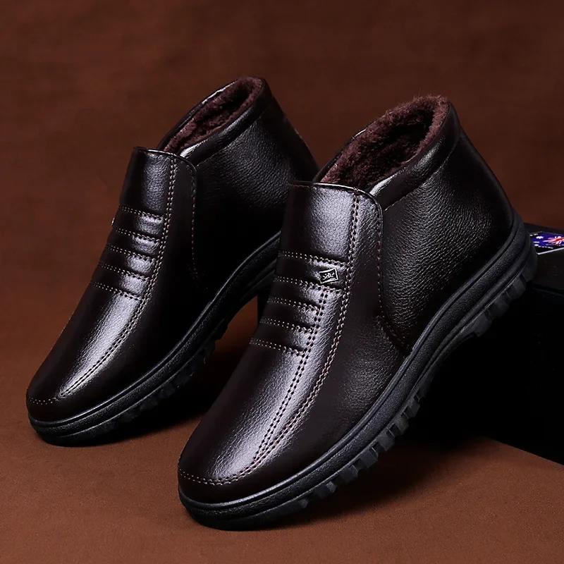 PLUS ขนาดชายรองเท้าฤดูหนาวรองเ - Men'S Shoes Temu บทวิจารณ์และราคา