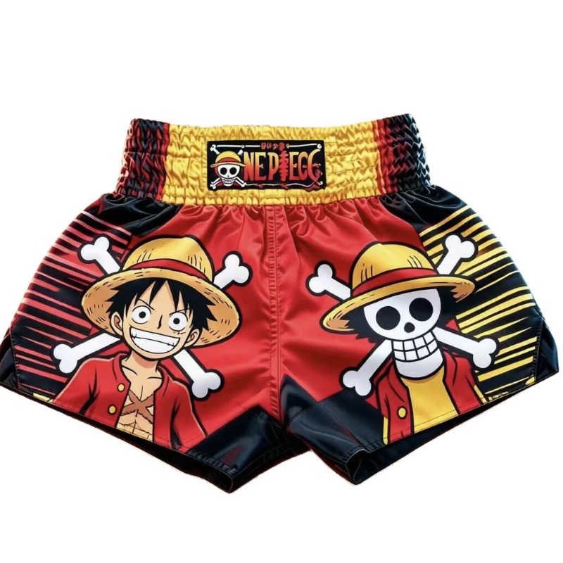วันพีช ลัฟฟ์กางเกงมวยไทย กางเก - Men Shoes Japan บทวิจารณ์และราคา