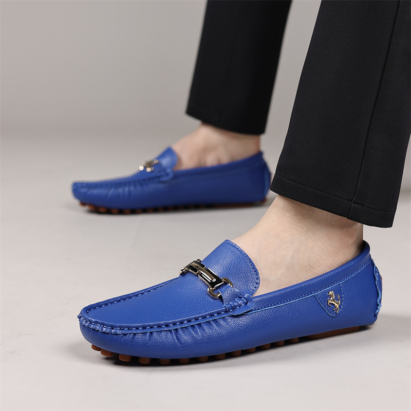 รองเท้าผู้ชายแบบโลฟเฟอร์ สไตล์ - Boat Shoe Leather บทวิจารณ์และราคา