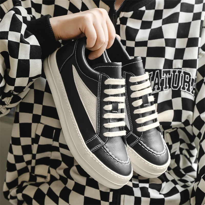 แฟชั่นรองเท้าผ้าใบผู้ชายสไตล์ส - Men Shoes Trainers บทวิจารณ์และราคา