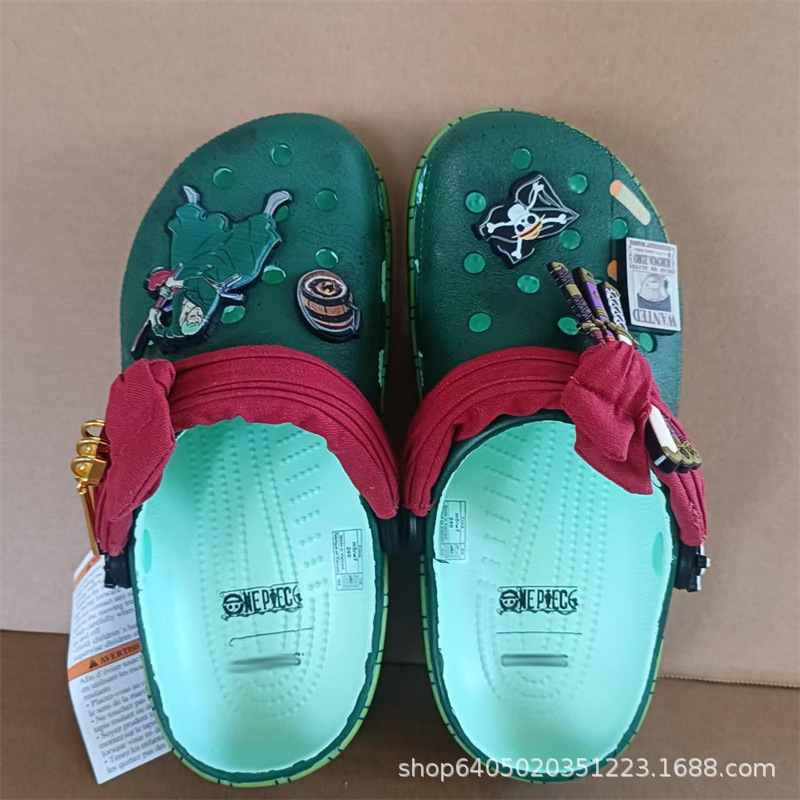 รองเท้าแตะลายอนิเมะวันพีซ โรโร - Men Shoes Japan บทวิจารณ์และราคา