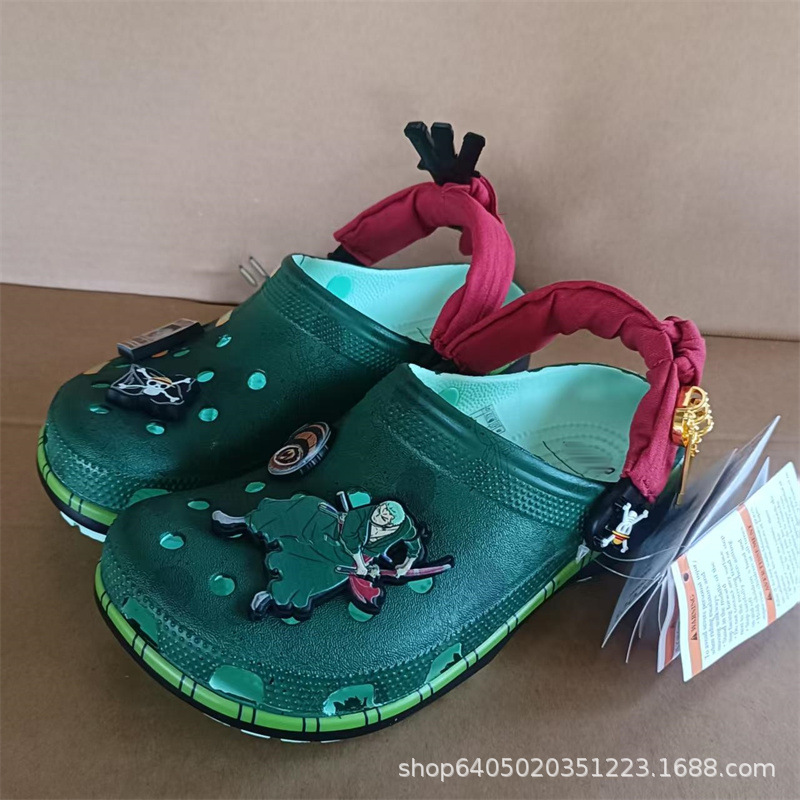 รองเท้าแตะลายอนิเมะวันพีซ โรโร - Men Shoes Japan บทวิจารณ์และราคา