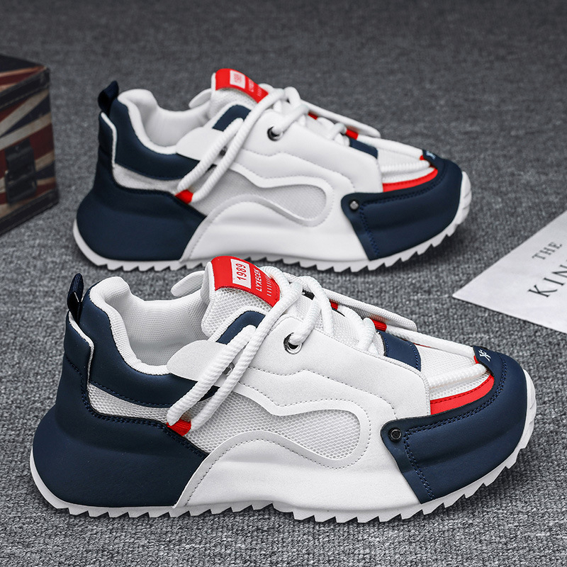 รองเท้าผ้าใบสีเทา ดำ และเหลือง - Men Shoes Trainers บทวิจารณ์และราคา