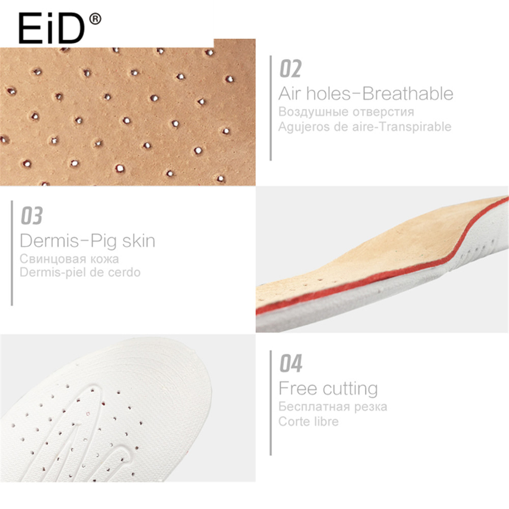 แผ่นรองรองเท้าหนังแท้ เพิ่มควา - Men Shoes Eid บทวิจารณ์และราคา