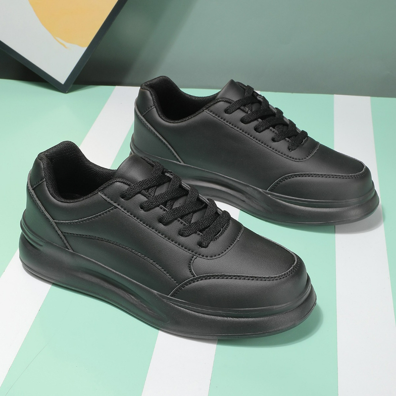 รองเท้าผ้าใบลำลองแบบผูกเชือกสำ - Men Shoes Trainers บทวิจารณ์และราคา