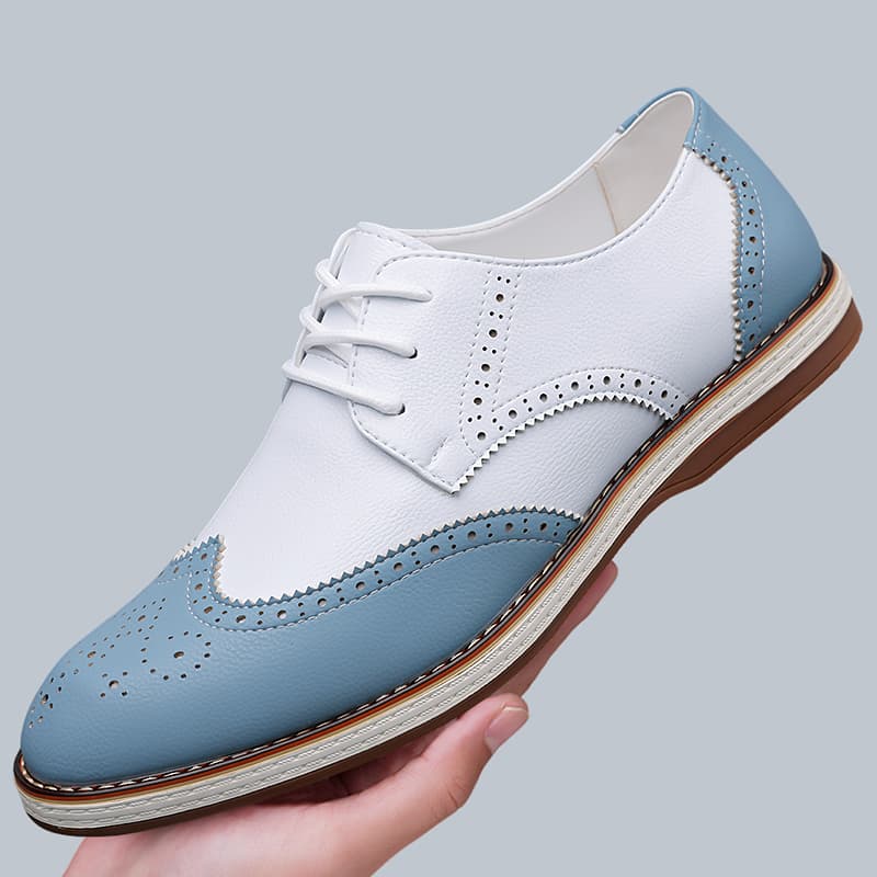 รองเท้าออกซ์ฟอร์ดแบบผูกเชือกสี - Men'S Shoes Temu บทวิจารณ์และราคา