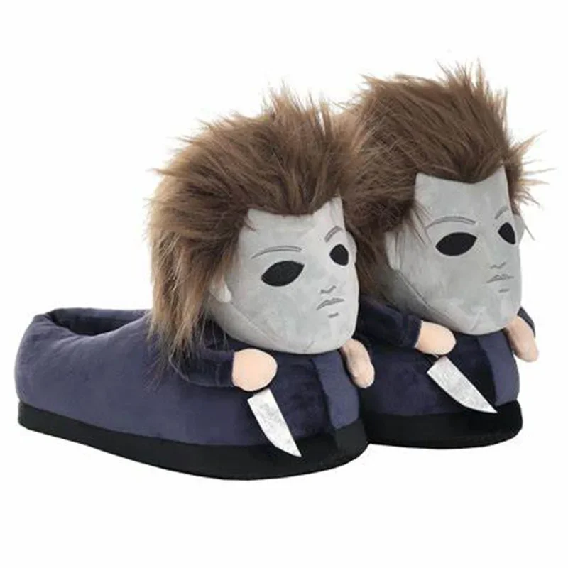 ฮาโลวีน Michael Myers ตลกสีดํา - Men Shoes Myer บทวิจารณ์และราคา