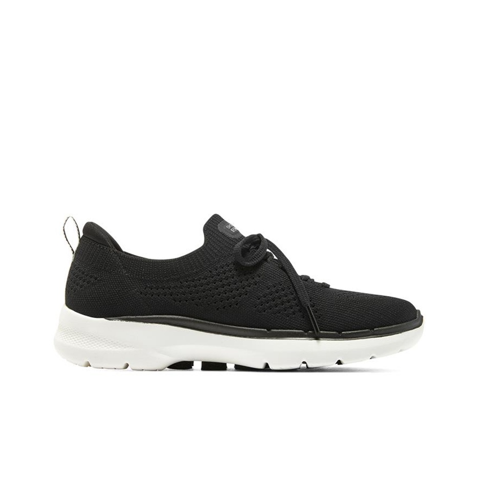รองเท้าเดิน Skechers Go Walk 6 - Men'S Shoes Black And White บทวิจารณ์และราคา