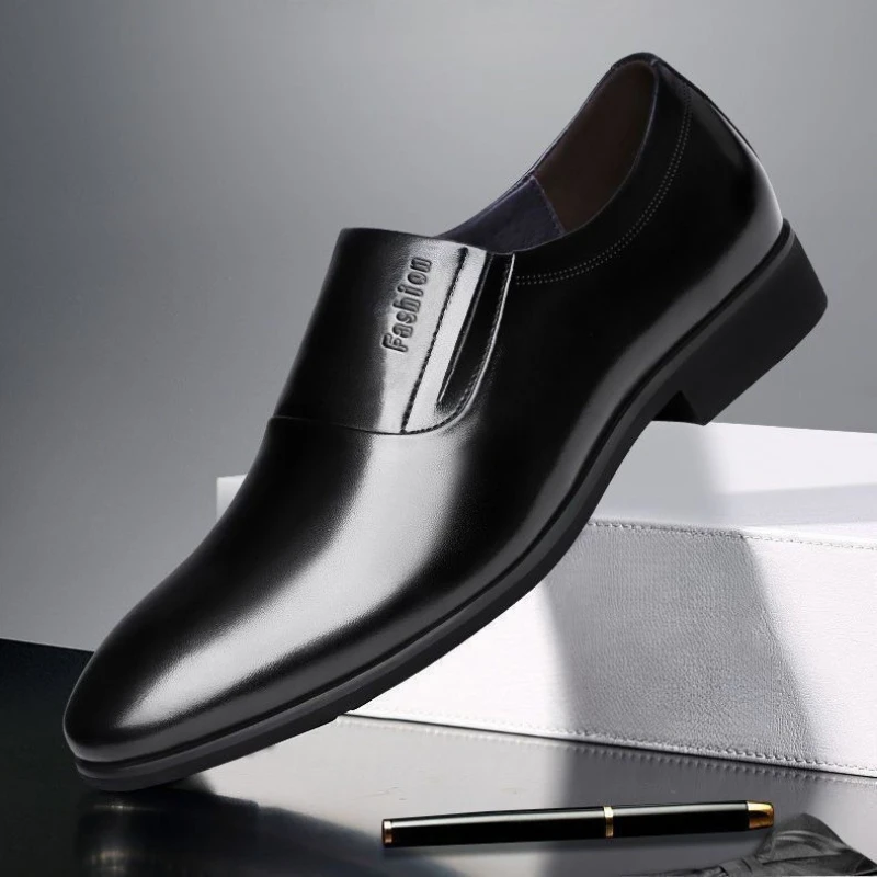 รองเท้าสูทผู้ชายหนังวัวแท้ ดีไ - Men Shoes Clearance บทวิจารณ์และราคา