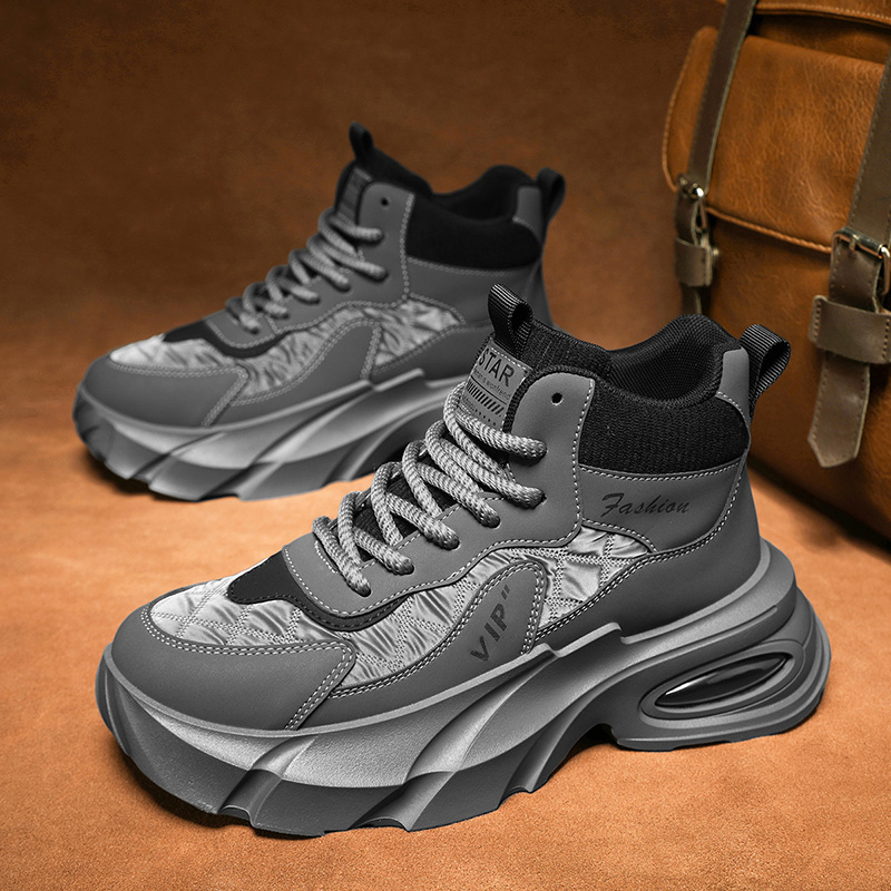 รองเท้าผู้ชายทรงสูงรุ่นใหม่ปี  - Men Shoes Trainers บทวิจารณ์และราคา