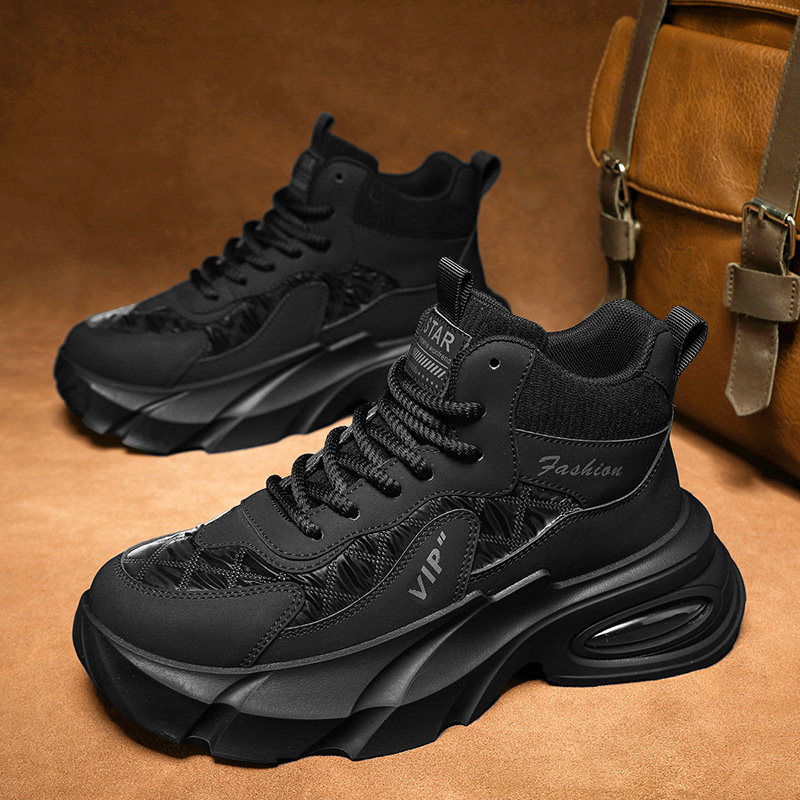 รองเท้าผู้ชายทรงสูงรุ่นใหม่ปี  - Men Shoes Trainers บทวิจารณ์และราคา
