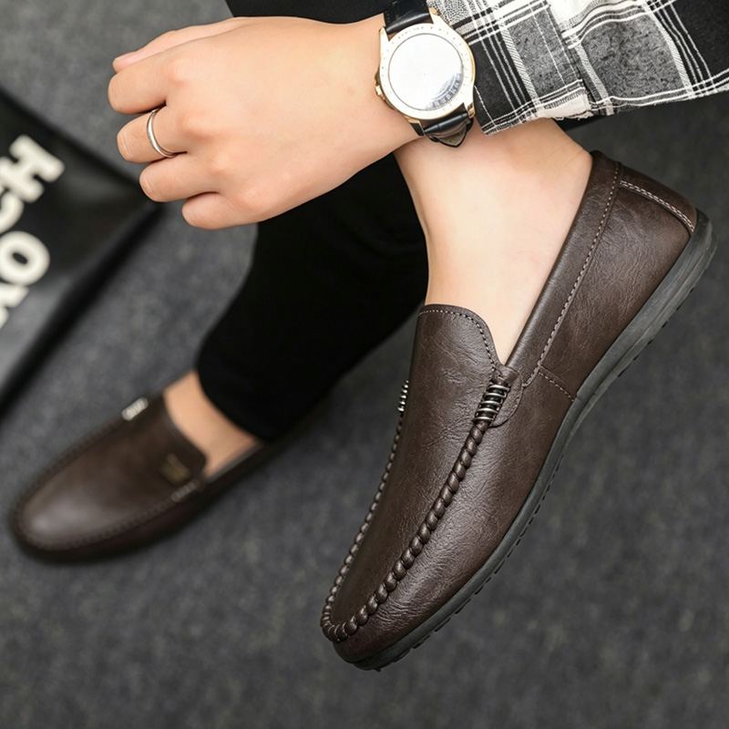รองเท้าหนังผู้ชายสไตล์อังกฤษ แ - Men'S Shoes Temu บทวิจารณ์และราคา