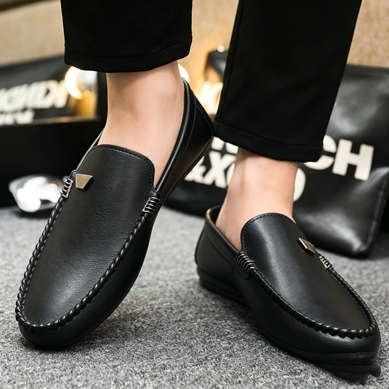 รองเท้าหนังผู้ชายสไตล์อังกฤษ แ - Men'S Shoes Temu บทวิจารณ์และราคา