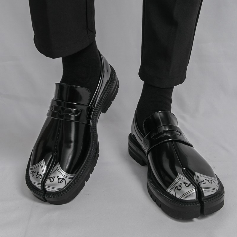 รองเท้าโลฟเฟอร์แบบแยกนิ้วเท้าส - Men'S Shoes Japanese Brand บทวิจารณ์และราคา