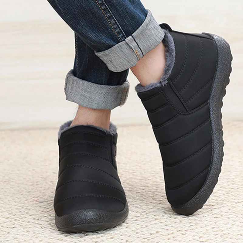 รองเท้าบูทหิมะแฟชั่นสำหรับผู้ช - Winter Boot Insulated บทวิจารณ์และราคา