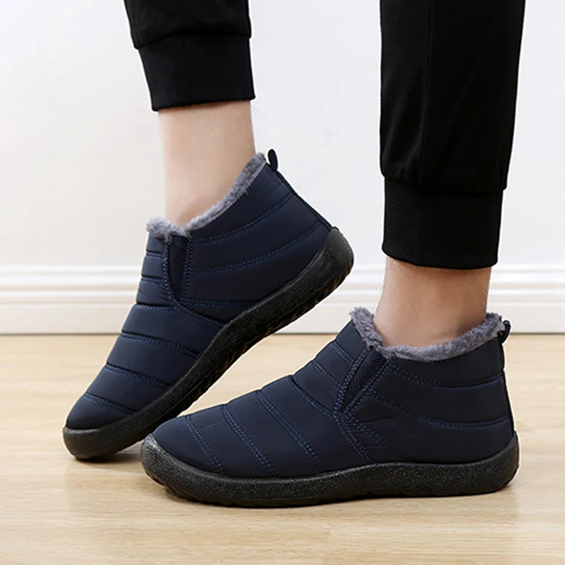 รองเท้าบูทหิมะแฟชั่นสำหรับผู้ช - Winter Boot Insulated บทวิจารณ์และราคา