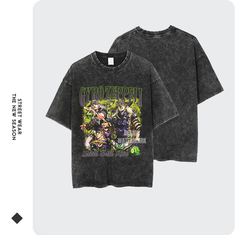 เสื้อยืดลายอะนิเมะ Bandai jojo - Men Shoes Japan บทวิจารณ์และราคา