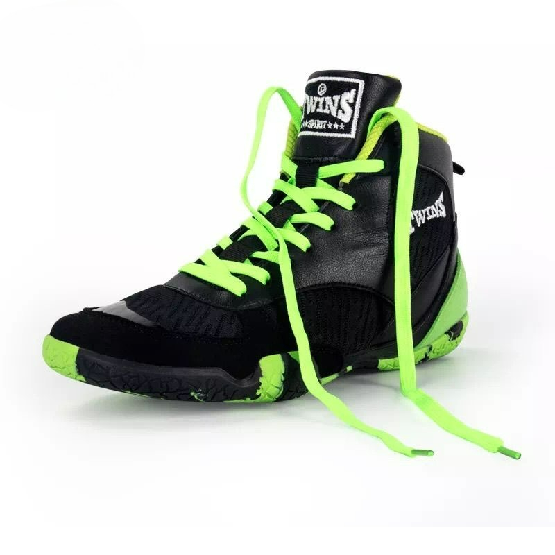 รองเท้ามวยปล้ำมืออาชีพสำหรับผู - Men Shoes White Colour บทวิจารณ์และราคา