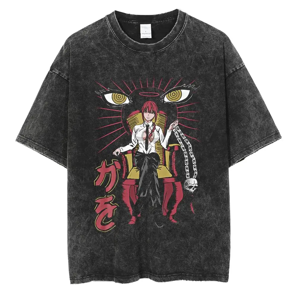 เสื้อยืดลายกราฟิก Chainsaw Man - Men Shoes Japan บทวิจารณ์และราคา