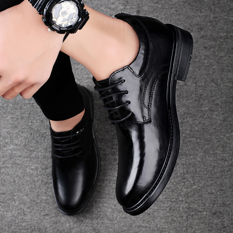 รองเท้าหนังลำลองเสริมส้นสำหรับ - Men'S Shoes Temu บทวิจารณ์และราคา