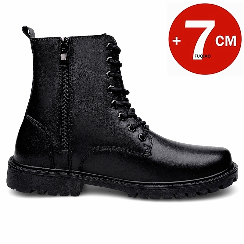 รองเท้าบูทหนังเพิ่มความสูง 6 ซ - Men'S Shoes Height Increase บทวิจารณ์และราคา